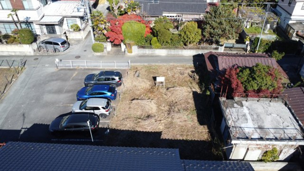 【甲府市美咲2丁目　売地の外観】