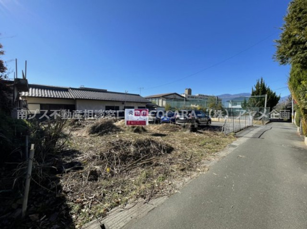 【甲府市美咲2丁目　売地の外観】