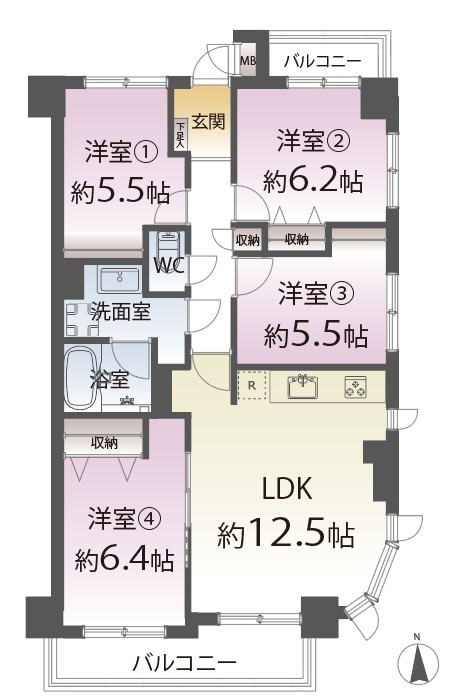 間取り：304000344891