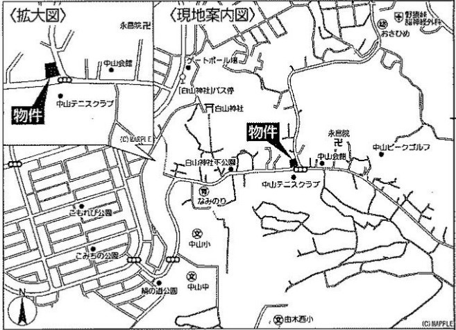 区画図