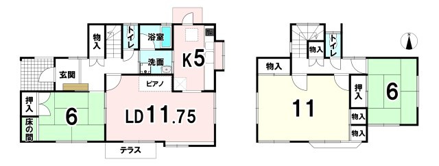 間取り：329000141458