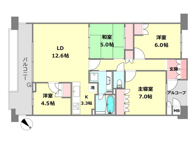 間取り：328000661154