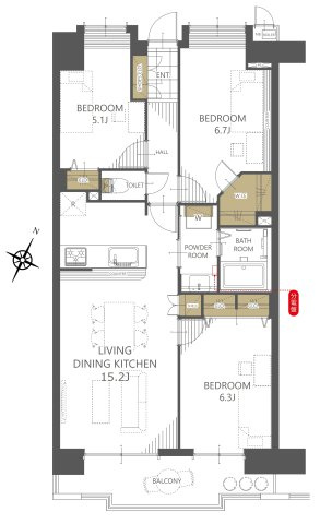 間取り：310000088012