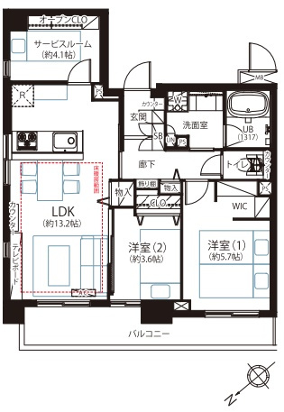 間取り：313004818438