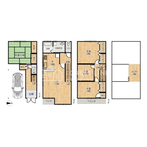 間取り：327002180839