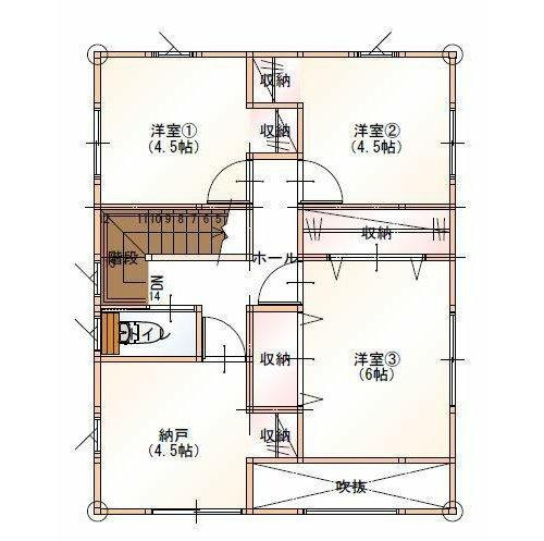 【神田町三丁目の間取り】