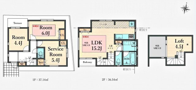 (B号棟)、3LDK、土地面積83.73？、建物面積73.68？