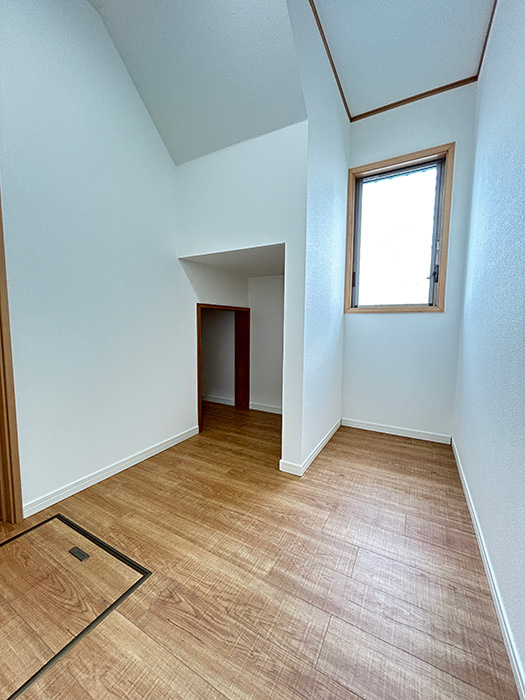 玄関近くの収納部分