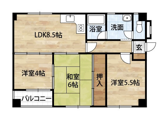 間取り：330000084651