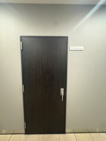 共用部・サウンドルーム?カラオケや楽器演奏ができます！