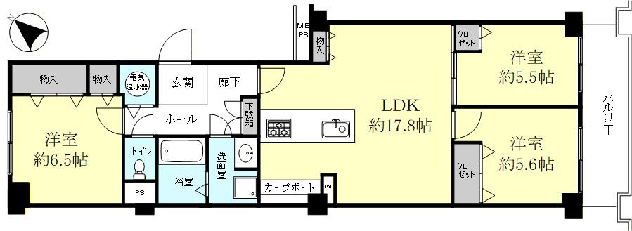 間取り：328000625864