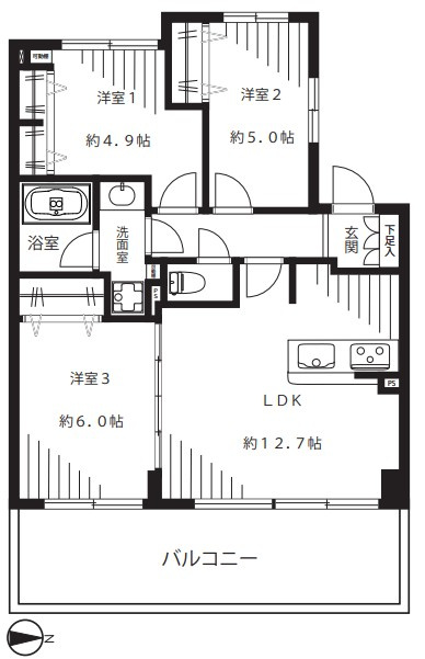 形状等が現況と異なる場合は現況を優先します。