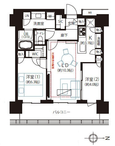 間取り：314002740384