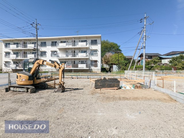 【現地写真】1号棟　建築中。