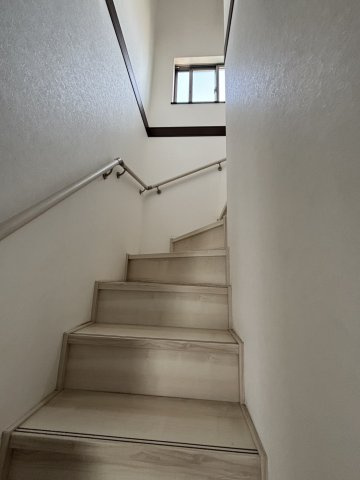 2階へどうぞ～
