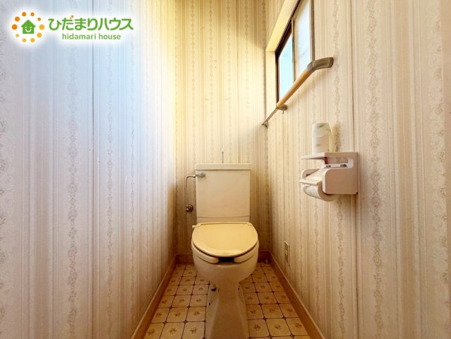 トイレは1F、2F共に完備！取り合いになることがありませんね(^^)/