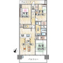 ガーデンフラッツ豊中旭ヶ丘A棟の間取り