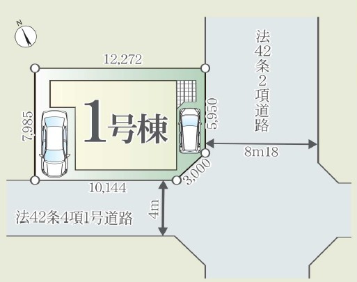 全居室に収納がある4LDK・パントリー！キッチン・洗面・浴室がまとまった水回り動線で、家事の移動もスムーズです！駐車スペース2台可(車種による)！南東南西角地で陽当り良好です！