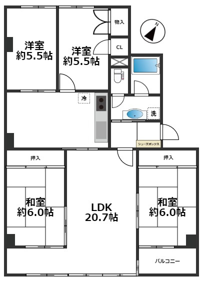 間取り：328000670238