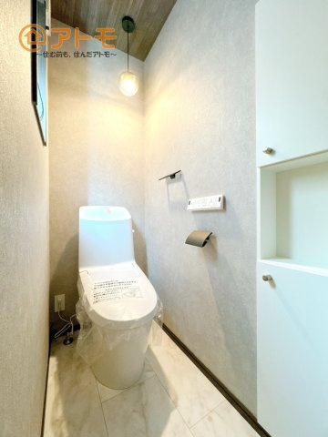 2つトイレがあるので朝も混みあわずに使うことができます！