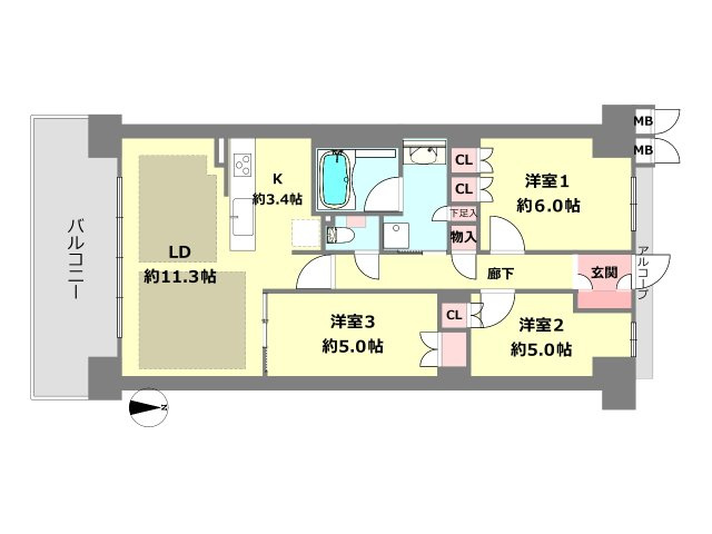 間取り：328000691057