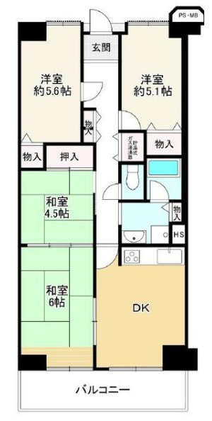 間取り：328000611476