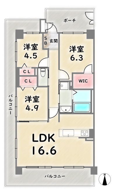 間取り：326000262851