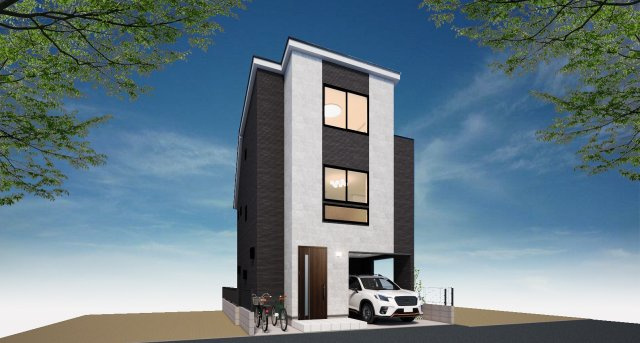 【建物参考プラン完成予想図】