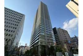 プレミストタワー靱本町の外観