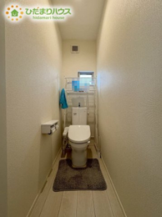 トイレは1F、2F共に完備！取り合いになることがありませんね(^^)/