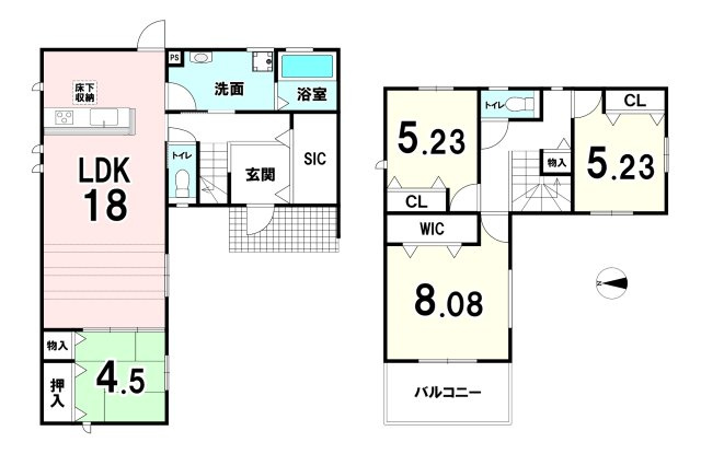 間取り：329000136609