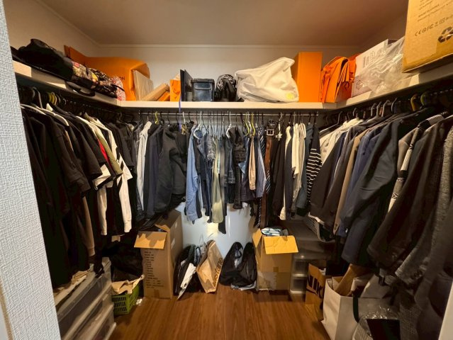 主寝室にWIC完備♪