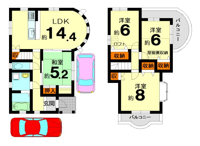 間取り：326000244328