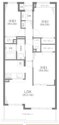 間取り：311002416862