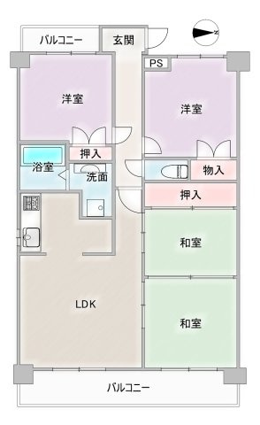 間取り：323000496994