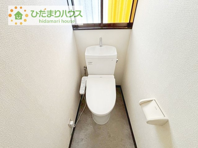 節水できるトイレで、少ないお水でもしっかりと洗浄してくれます！