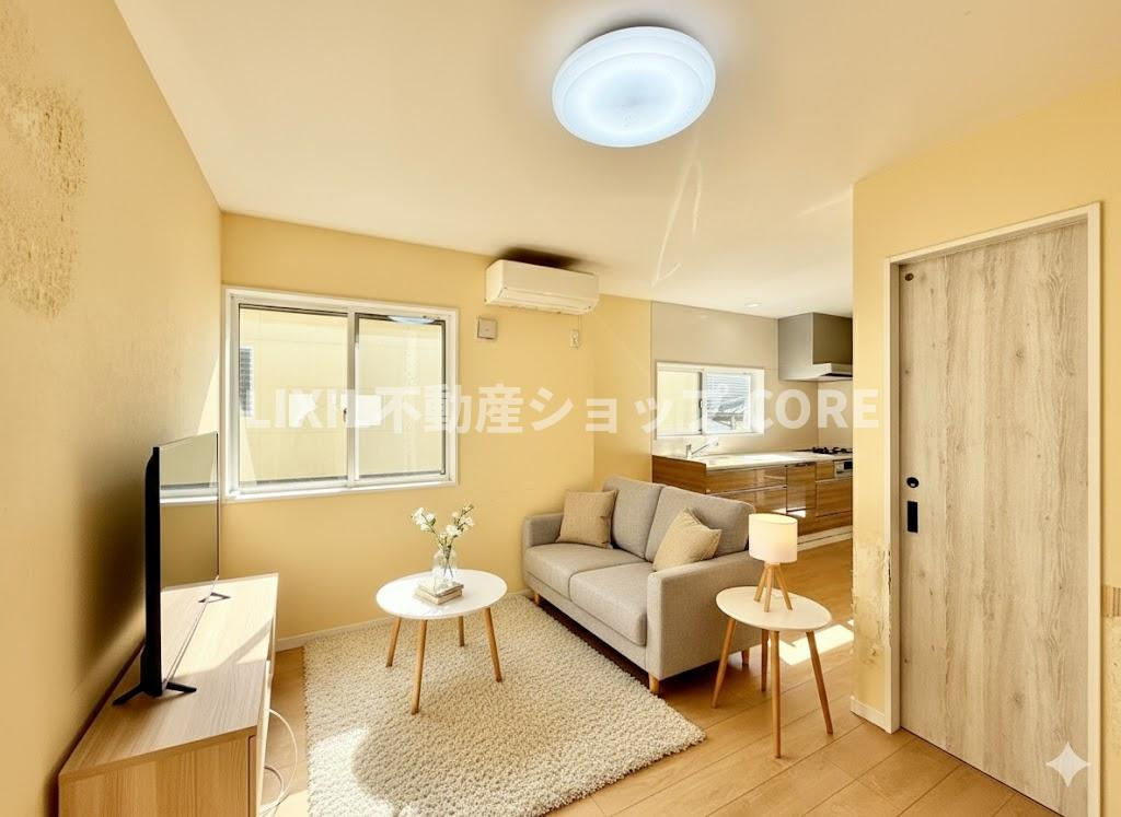 家族と過ごす時間を大切にしたい方にちょうどいいゆとりある住空間です。　