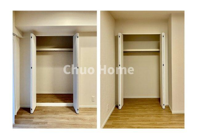 居室にはクローゼットを完備し、自由度の高い家具の配置が叶うシンプルな空間です。お子様の成長と必要になる子供部屋を与えるにはぴったりの間取りですね。