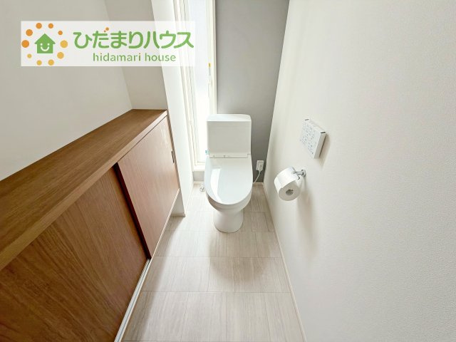トイレは1F、2F共に完備！取り合いになることがありませんね(^^)/