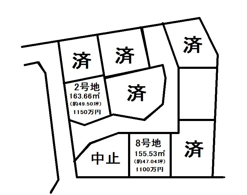 区画図です！