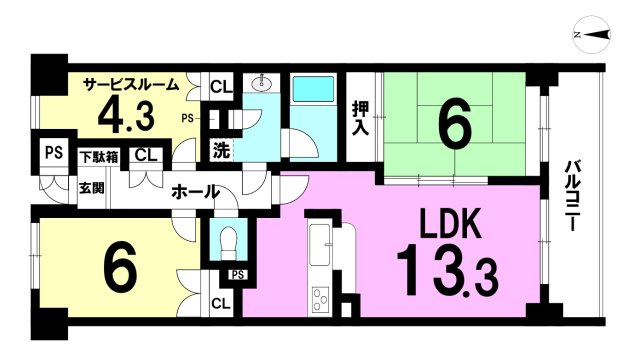 間取り：322000587384