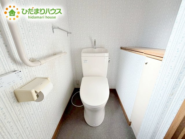 トイレは1F、2F共に完備！取り合いになることがありませんね(^^)/