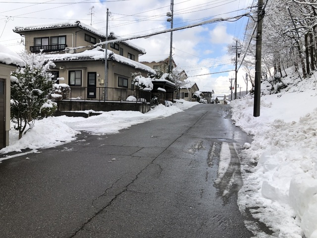 前面道路