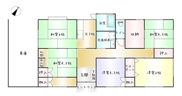 間取り：346000037746