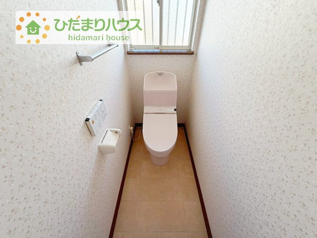 トイレは1F、2F共に完備！取り合いになることがありませんね(^^)/
