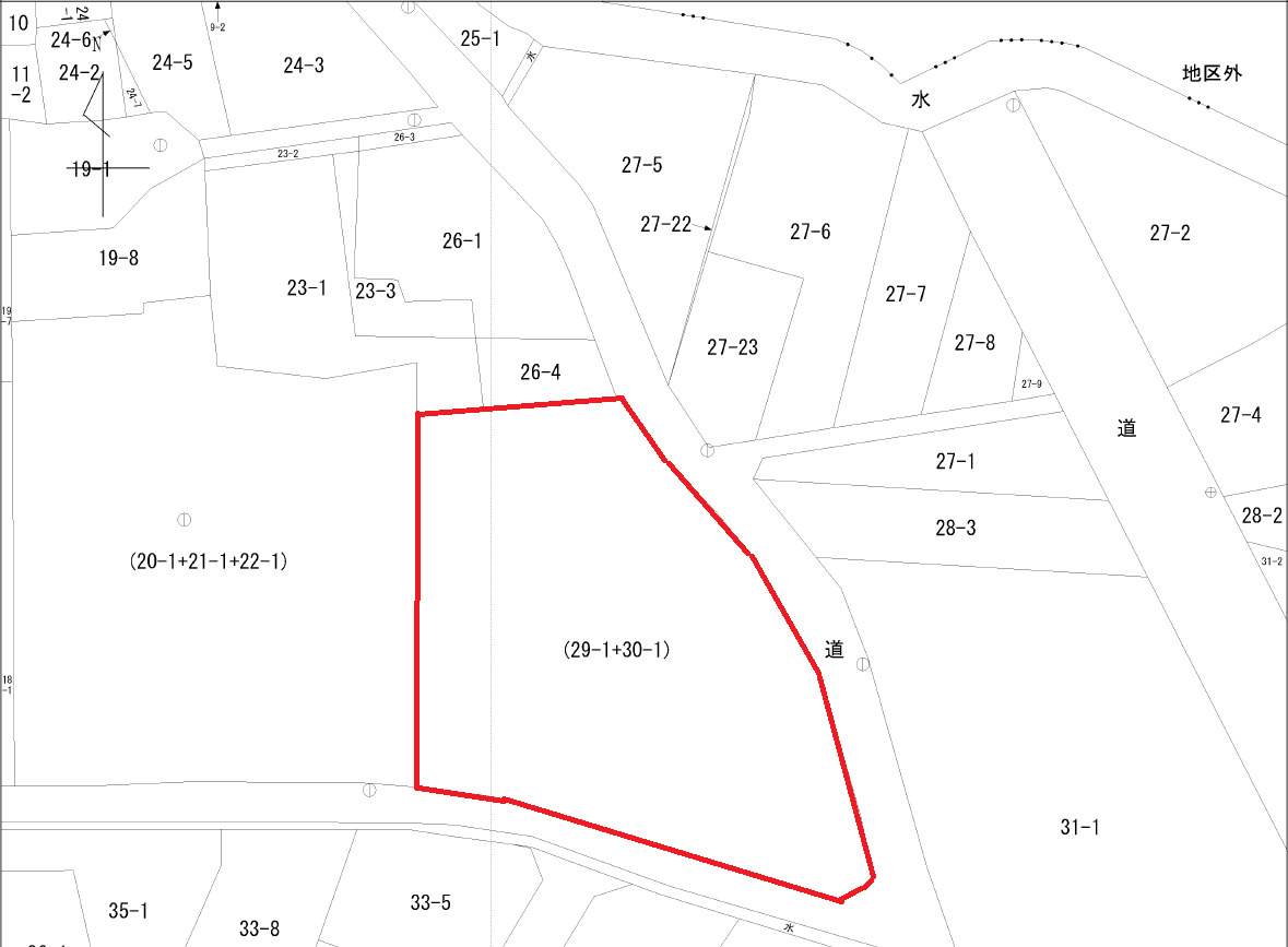 区画図：310000089172