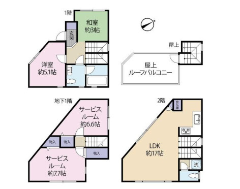 detached 東京都文京区白山１丁目33-19