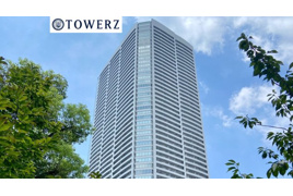 大阪ひびきの街ザ・サンクタスタワーの外観