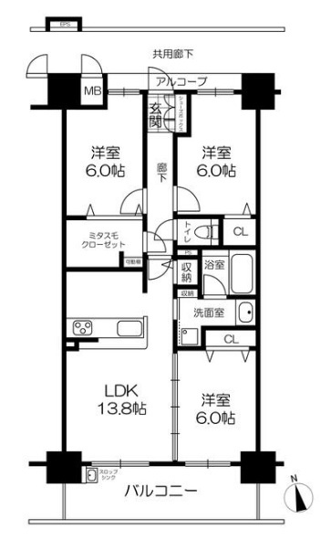間取り：328000674676