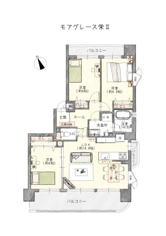 間取り：323000506456